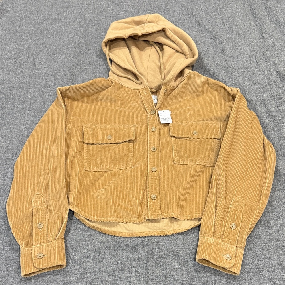 American Eagle Outfitters Tan Corduroy Jacket